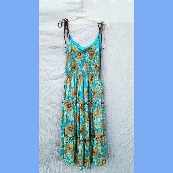 Free People NWT Adriel Midi Dress - Picture 6 of 8